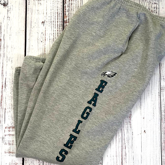 NFL Other - NFL Philadelphia Eagles Gray Jogger Sweatpants Size XL Pre-Loved
